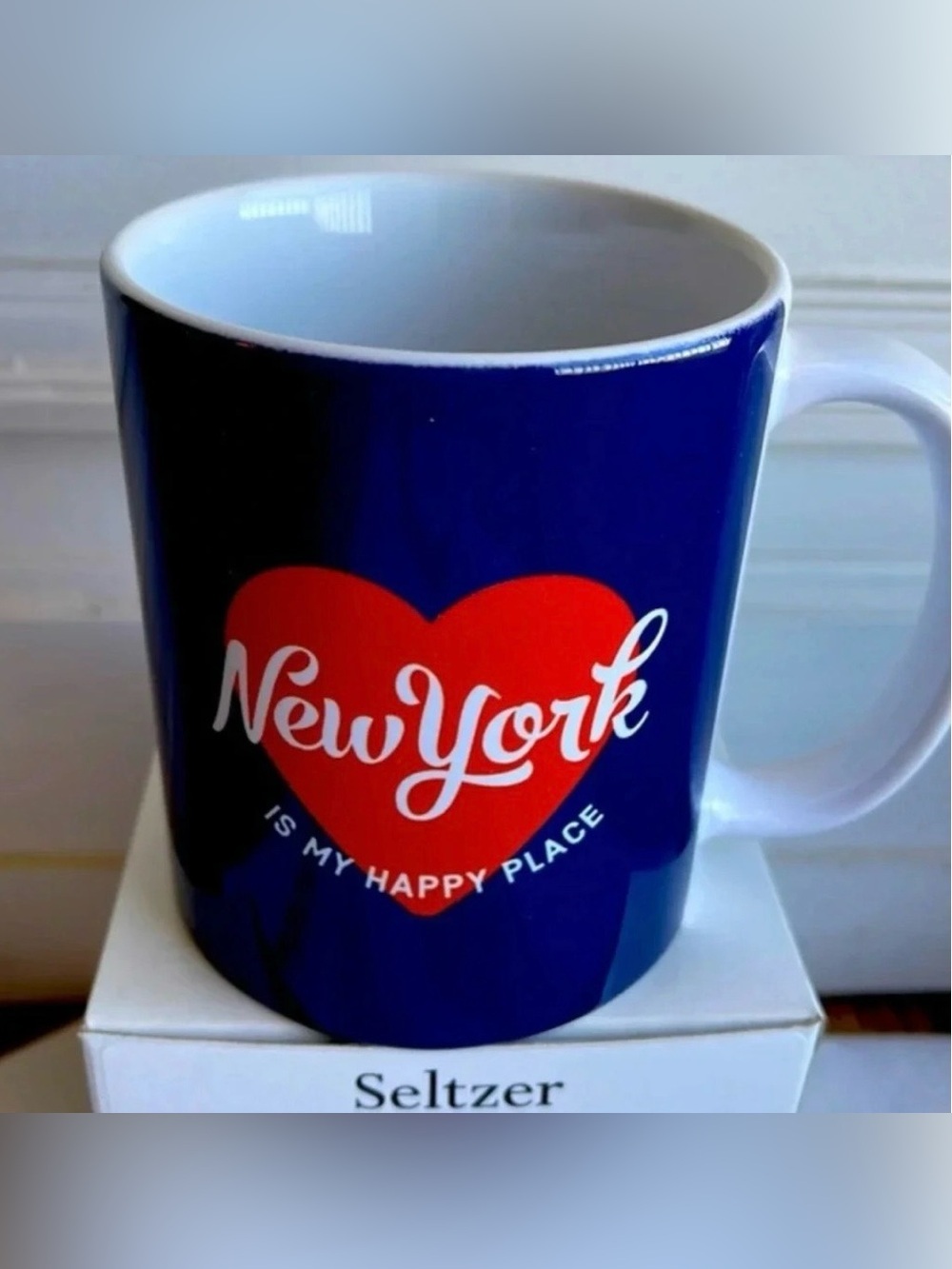 New York is My Happy Place Mug New in Box